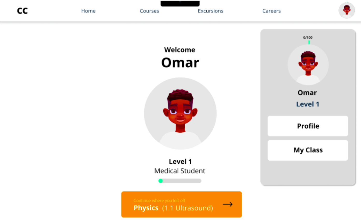 CareerCourse Landing Page & Instructions